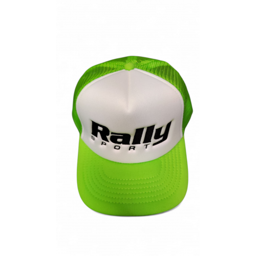 RALLY SPORT TRUCKER gyerek sapka, zöld
